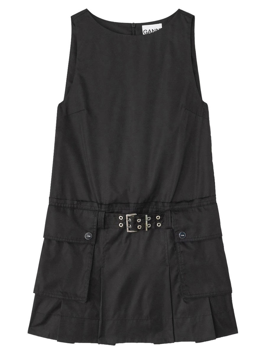 [GANNI] Sleeveless dress SS26 A1030167_099