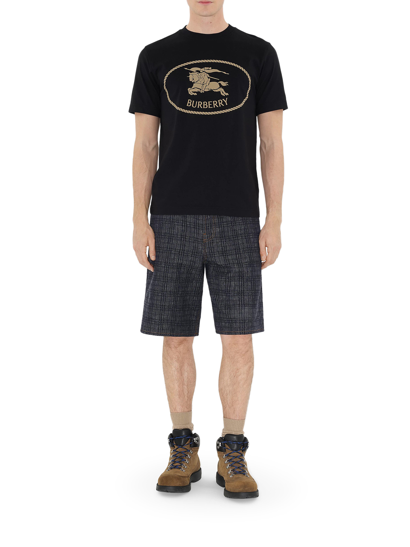 [Burberry] T-shirts Short Sleeve FW26 8110953A1189 BLACK
