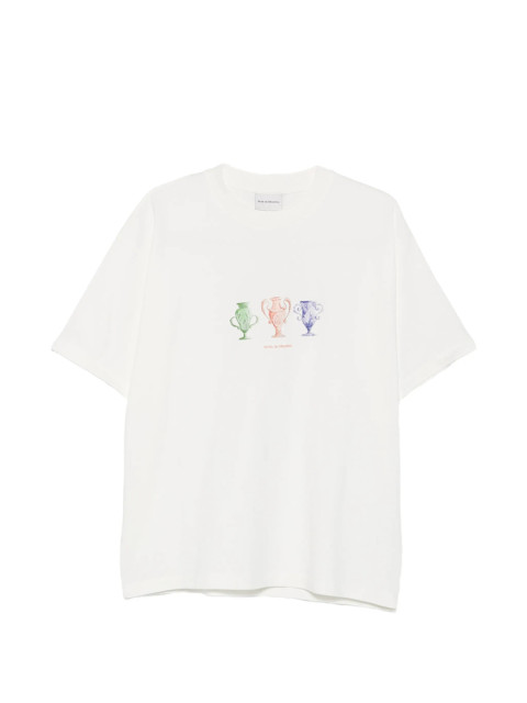 [DROLE DE MONSIEUR] T-shirts Short Sleeve FW26 L-TS336 CO002 OFFWH