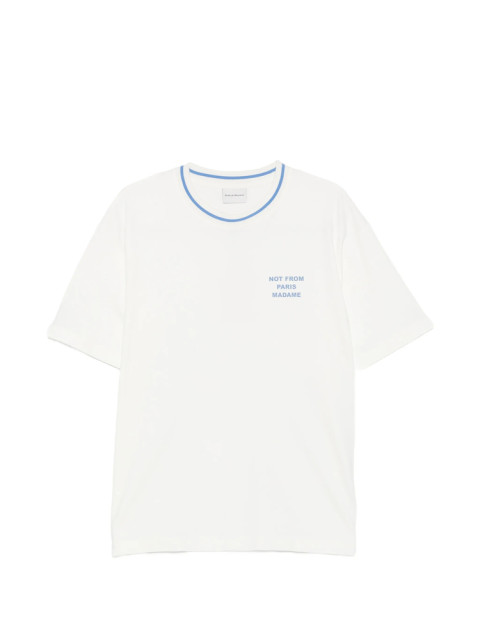 [DROLE DE MONSIEUR] T-shirts Short Sleeve FW26 L-TS189 CO0002 OFFWH