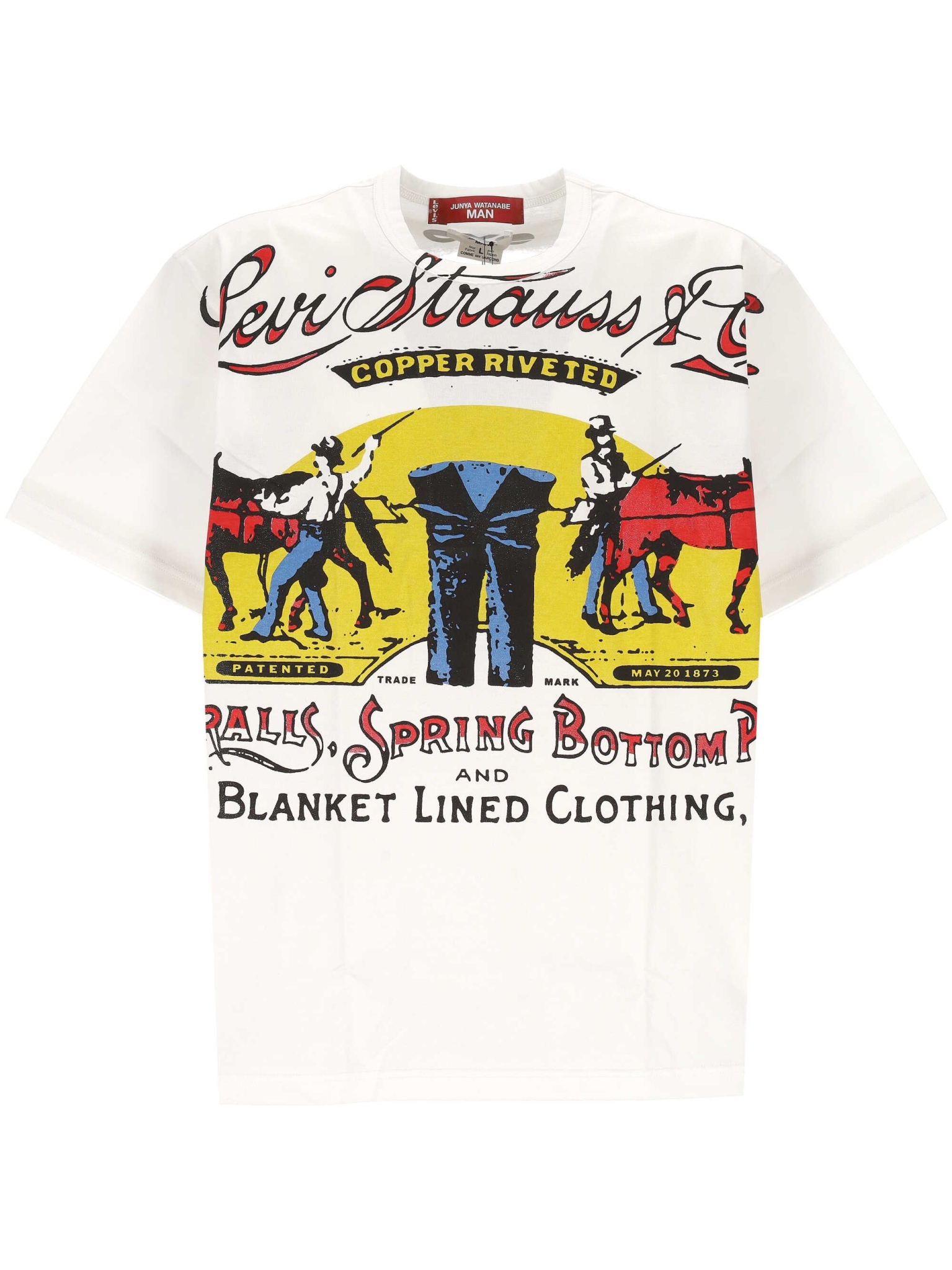 [Junya Watanabe] T-shirts Short Sleeve SS26 WQT9111