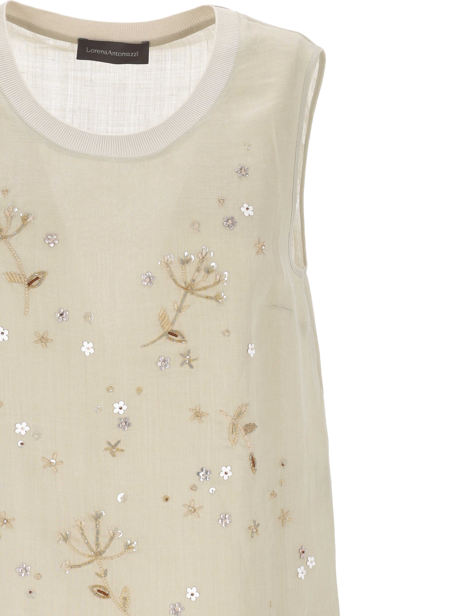 [LORENA ANTONIAZZI] Tank top SS26 E2644TS38A4248R0104