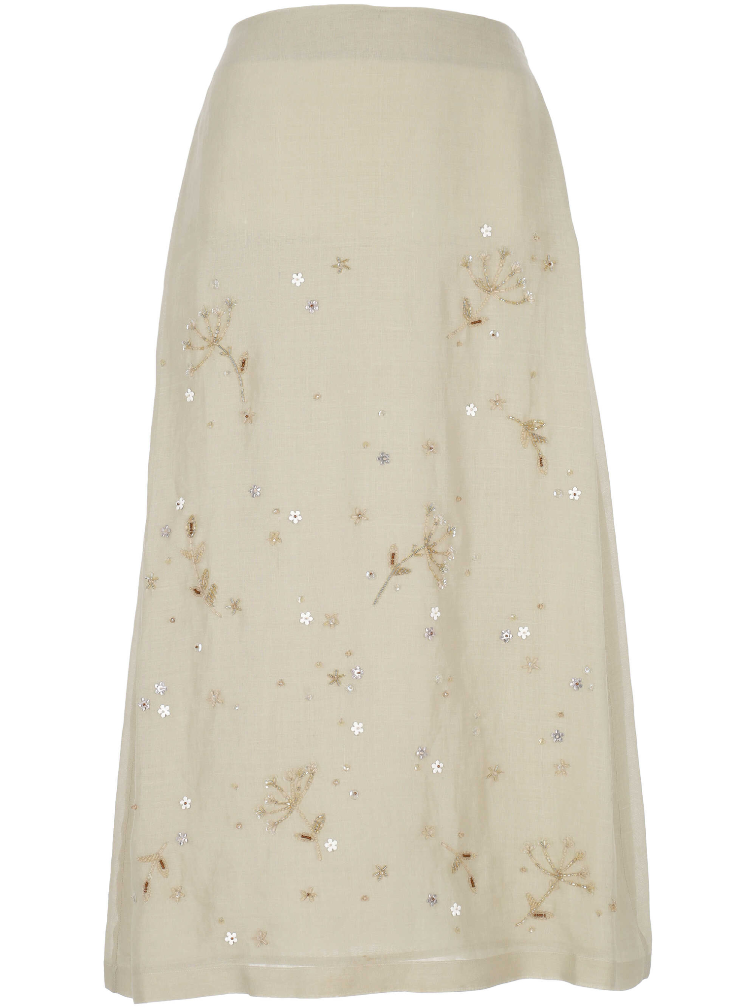 [LORENA ANTONIAZZI] Long skirt SS26 E2644GO41A4248R0104