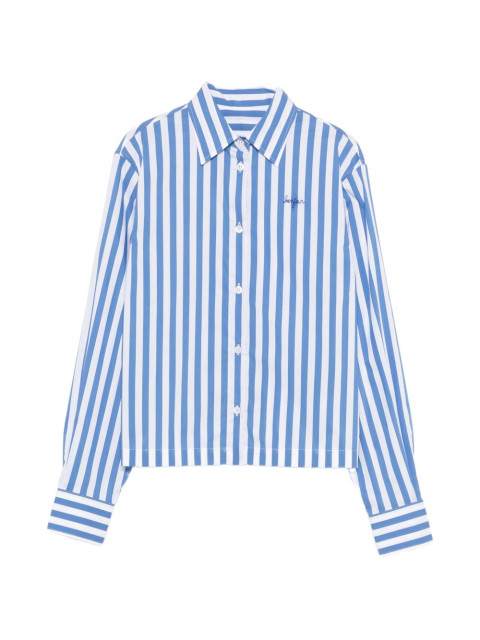 [MAISON LABICHE] Shirts Long Sleeve SS26 ZWBIDAULTBJRBLUE WHITE STRIPES