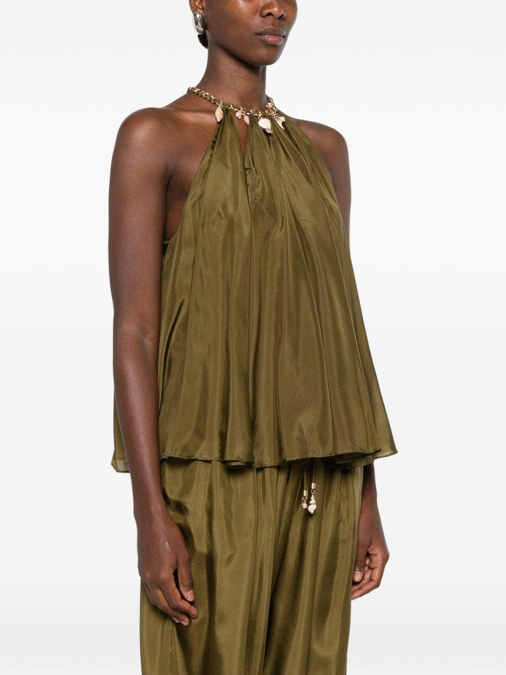 [Zimmermann] T-shirts Sleeveless FW26 7597TSS263OLV