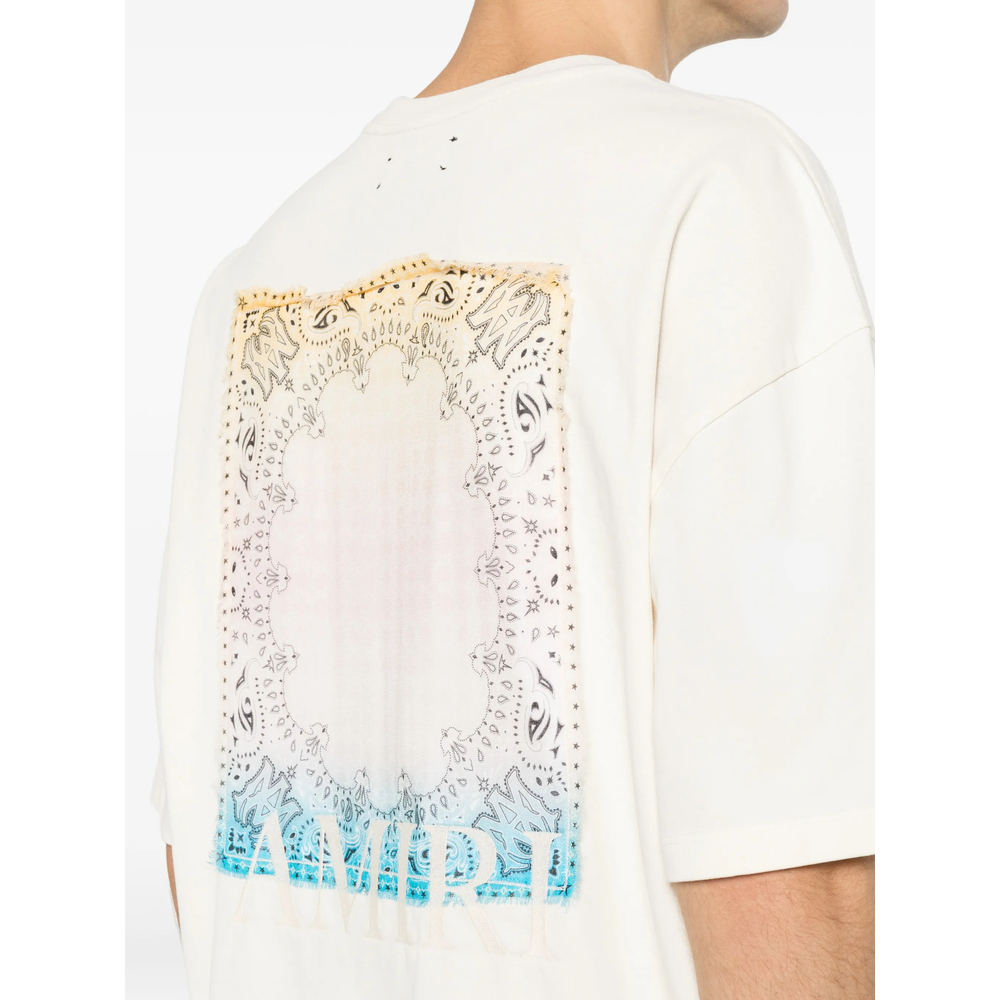 [Amiri] T-shirts Short Sleeve FW26 AMTOJR1153  IVORY