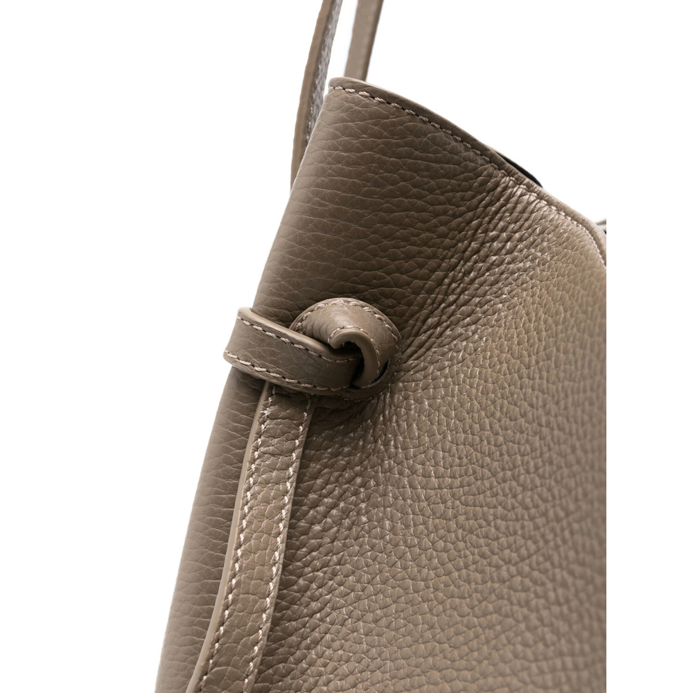 [YUZEFI] Shoulder bag FW26 LARGE MOCHI LEATHER TAUPE