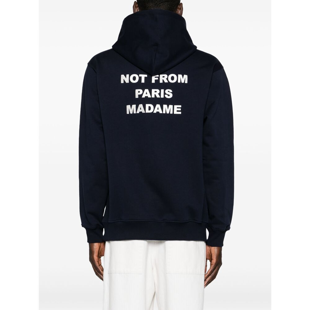 [DROLE DE MONSIEUR] Hoodie FW26 PERM-HO162 CO127 NAVY