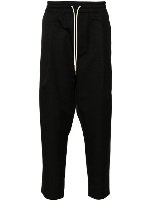 [DROLE DE MONSIEUR] Jogger pants FW26 PERM-BP167 PL127 BLACK
