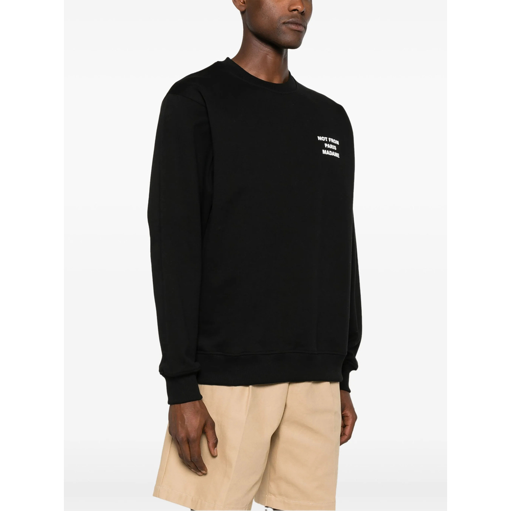 [DROLE DE MONSIEUR] Sweatshirt FW26 PERM-SW149 CO127 BLACK