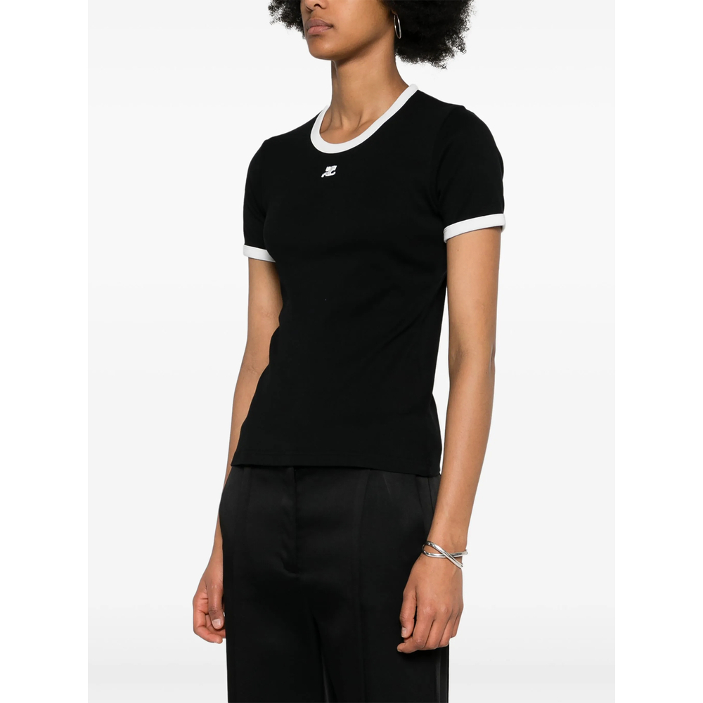 [Courreges] T-shirts Short Sleeve FW26 VESJTS017JS 0070 9901