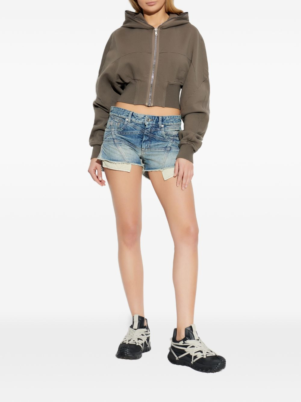 [RICK OWENS DRKSHDW] Hoodie SS26 DS01F4233F34