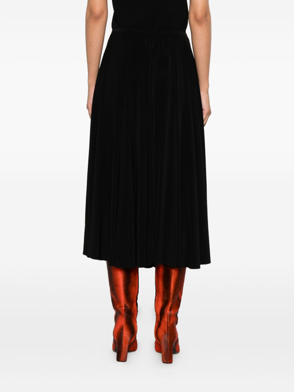 [Norma Kamali] Long skirt SS26 KK225SPLQ42001