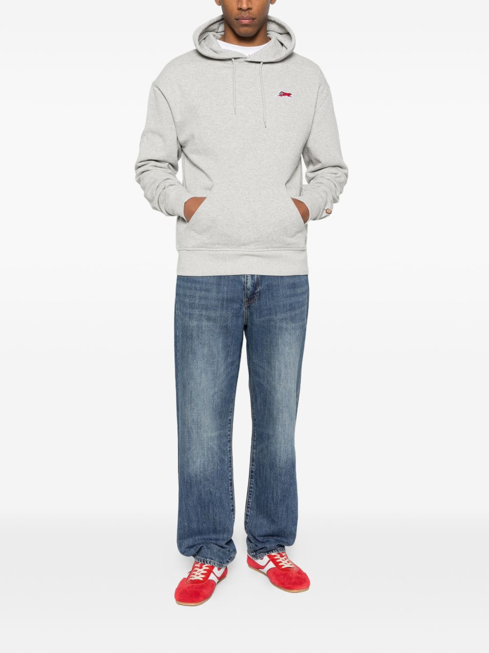 [ICECREAM] Hoodie SS26 IC25481HEATHERGREY