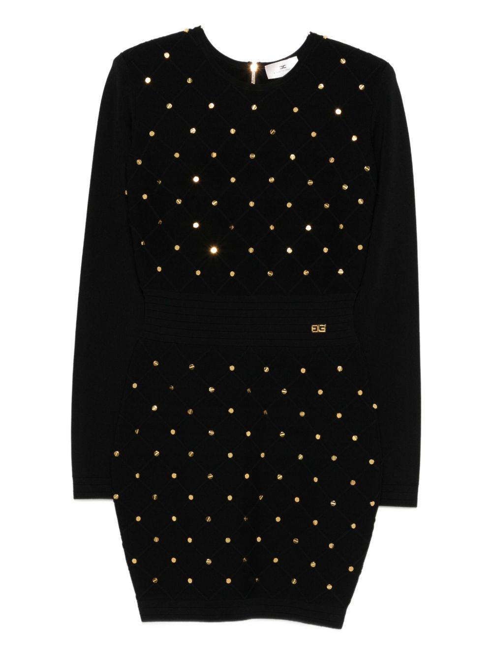 [ELISABETTA FRANCHI] Long sleeve dress FW25 AM25S57E2110