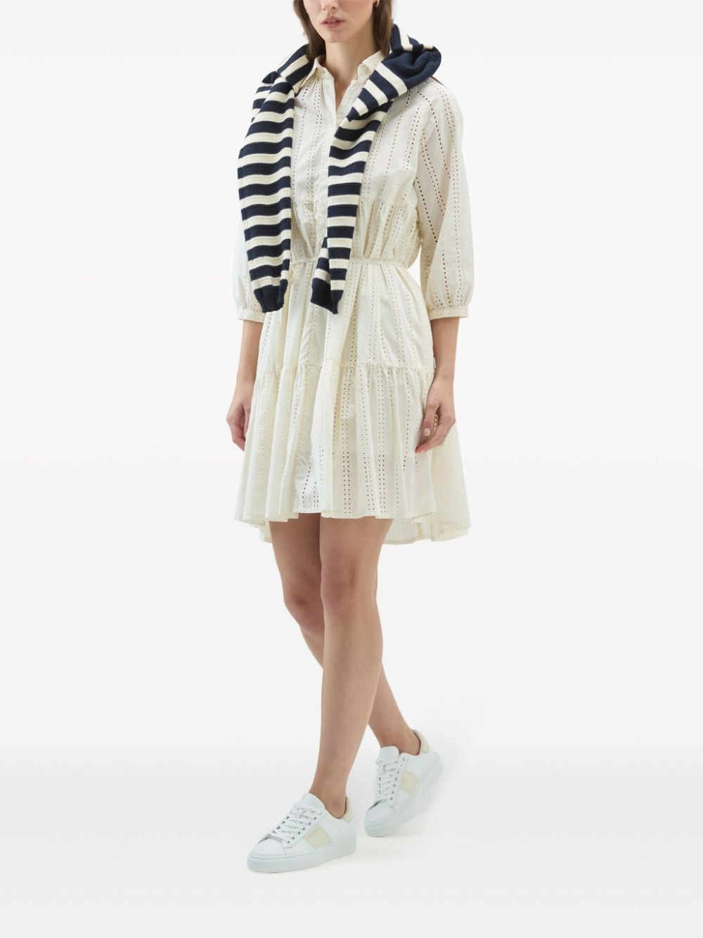 [Woolrich] Long sleeve dress SS24 CFWWDR0152FRUT37108178