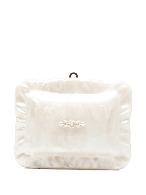 [Simone Rocha] Clutch bag SS26 BAG220B0773PEARL/OPAQUE