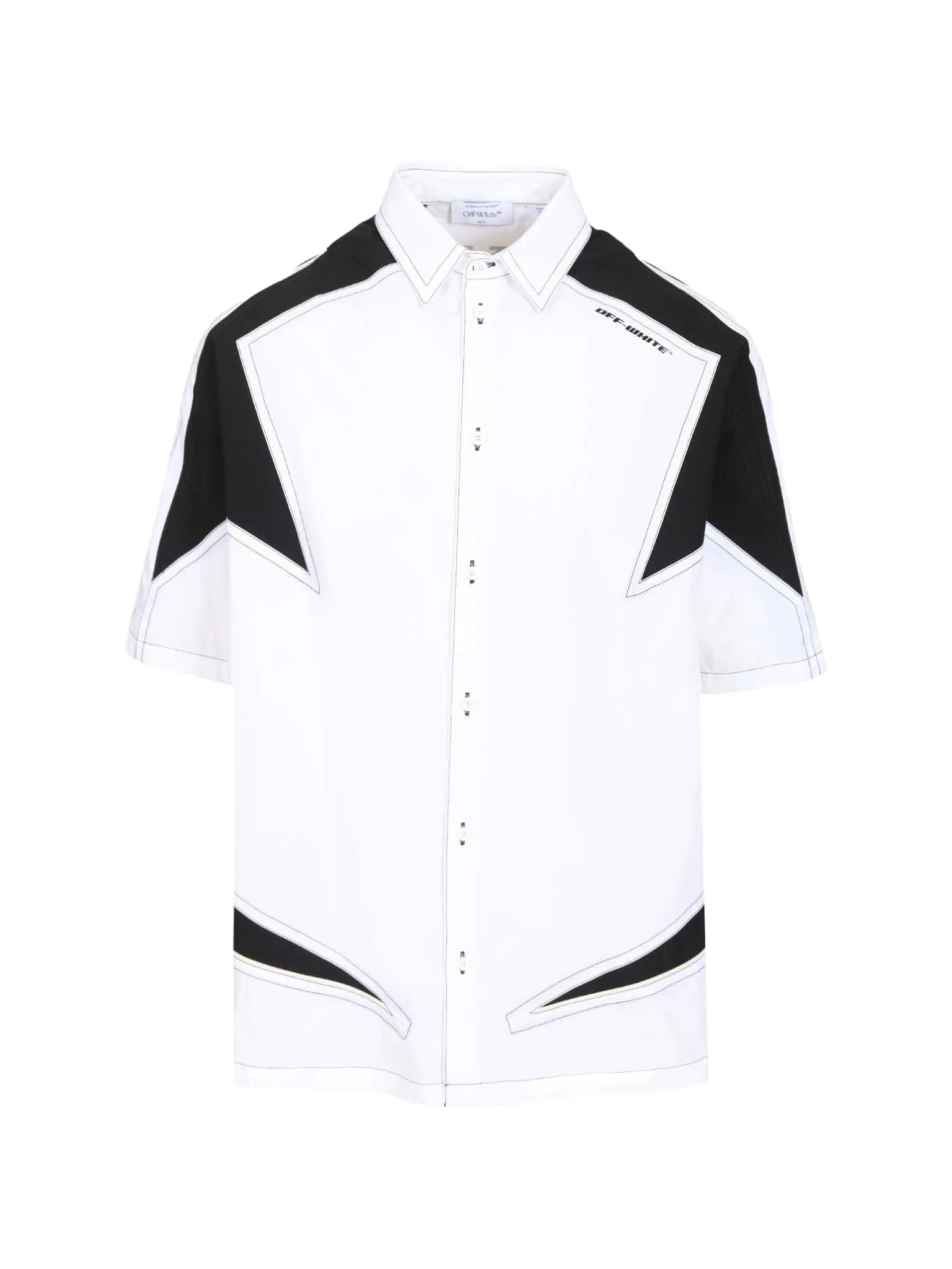 [Off White] Shirts Short Sleeve SS26 OMGG01HS26FAB00110