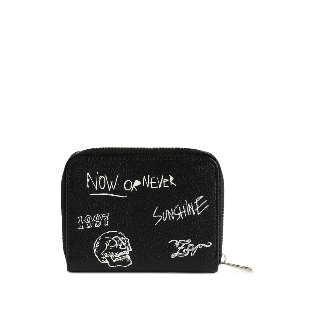 [Zadig & Voltaire] Wallet FW26 LWSG03810  BLACK