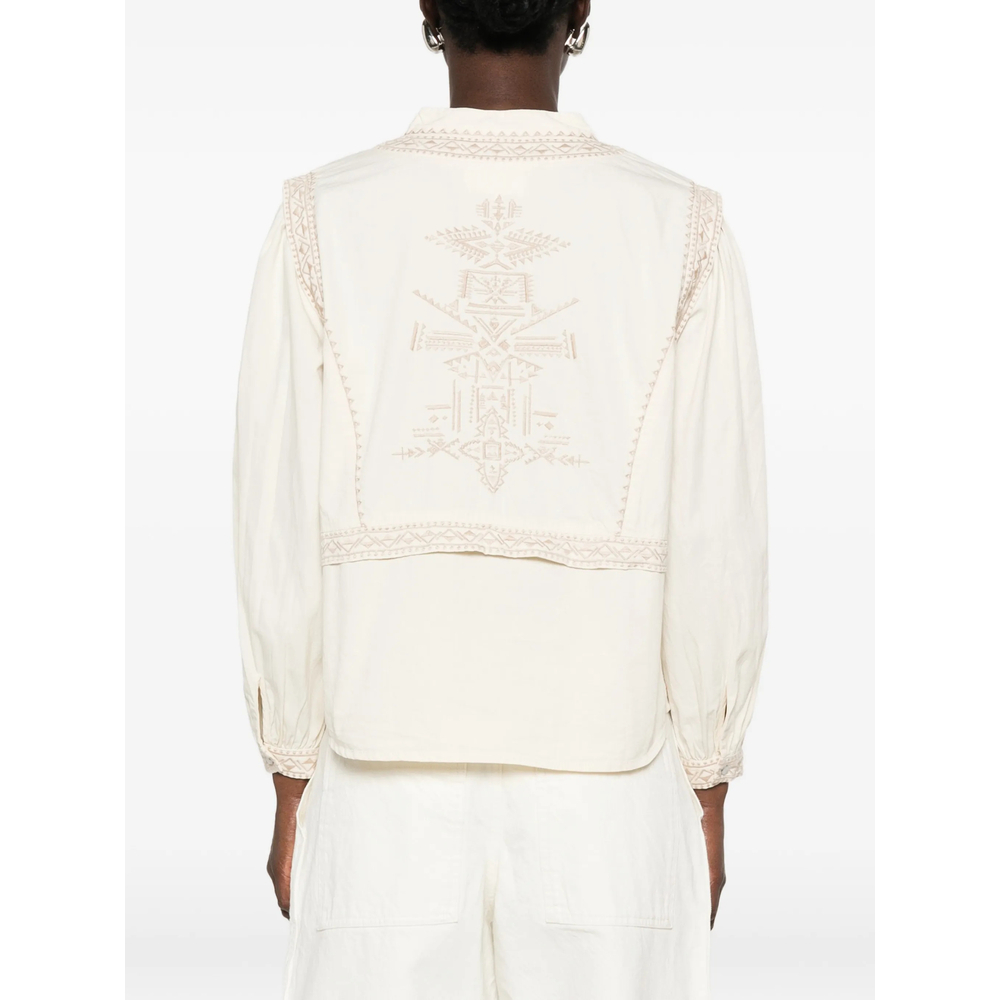 [Ba&sh] Shirts Long Sleeve FW26 LAURA  ECRU
