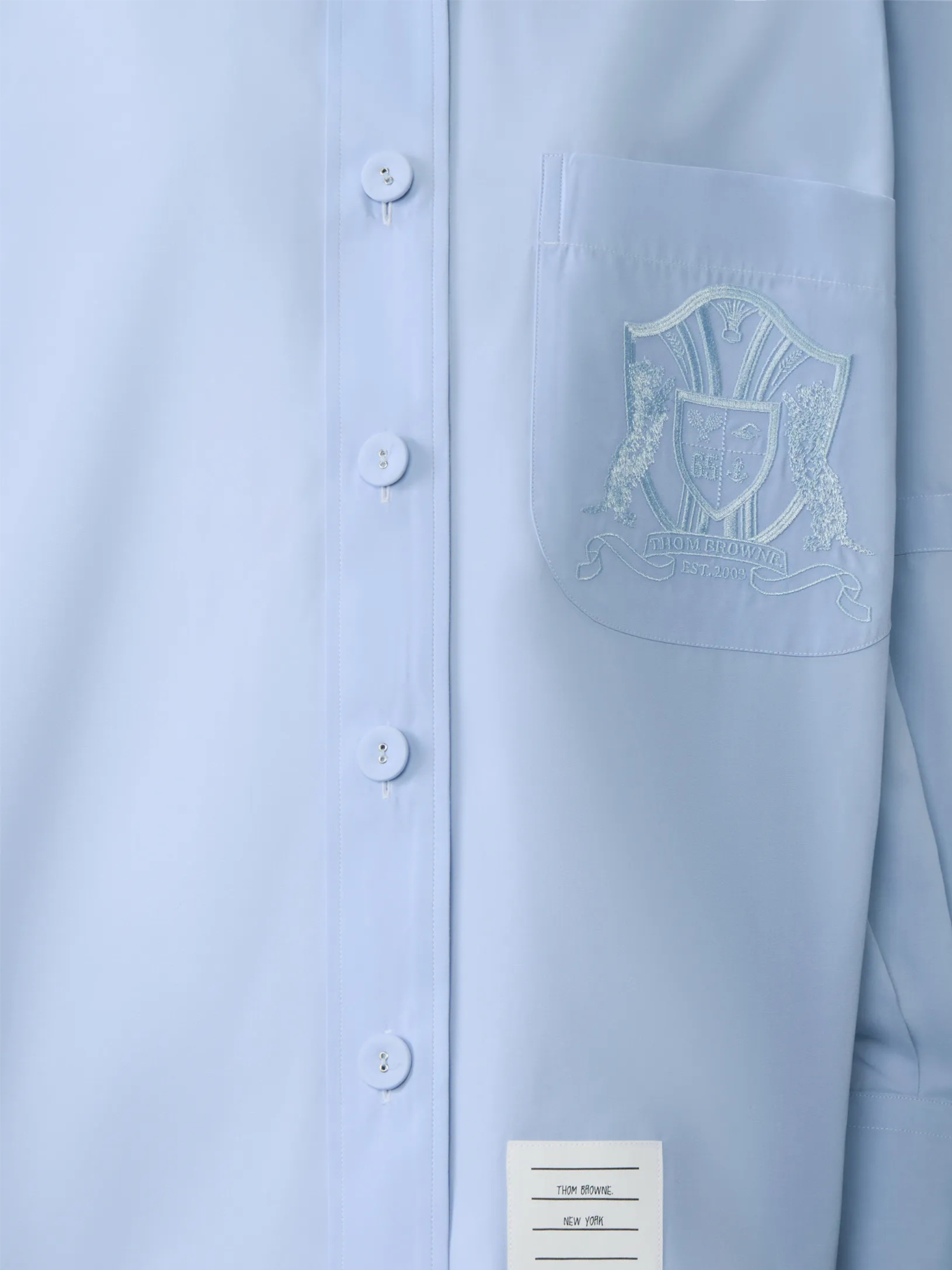 [Thom Browne] Shirts Long Sleeve SS26 FLL079EF1004480