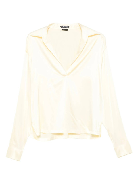[Tom Ford] T-shirts Long Sleeve SS26 TS2144FAX881YCM