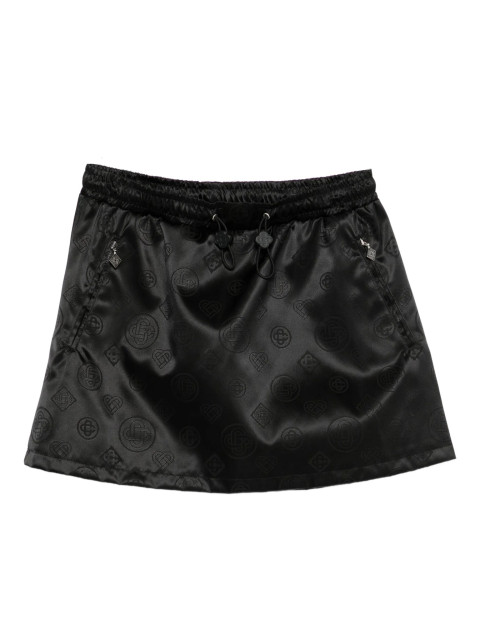 [Casablanca] Midi skirt FW25 AW25SK18001BLACK