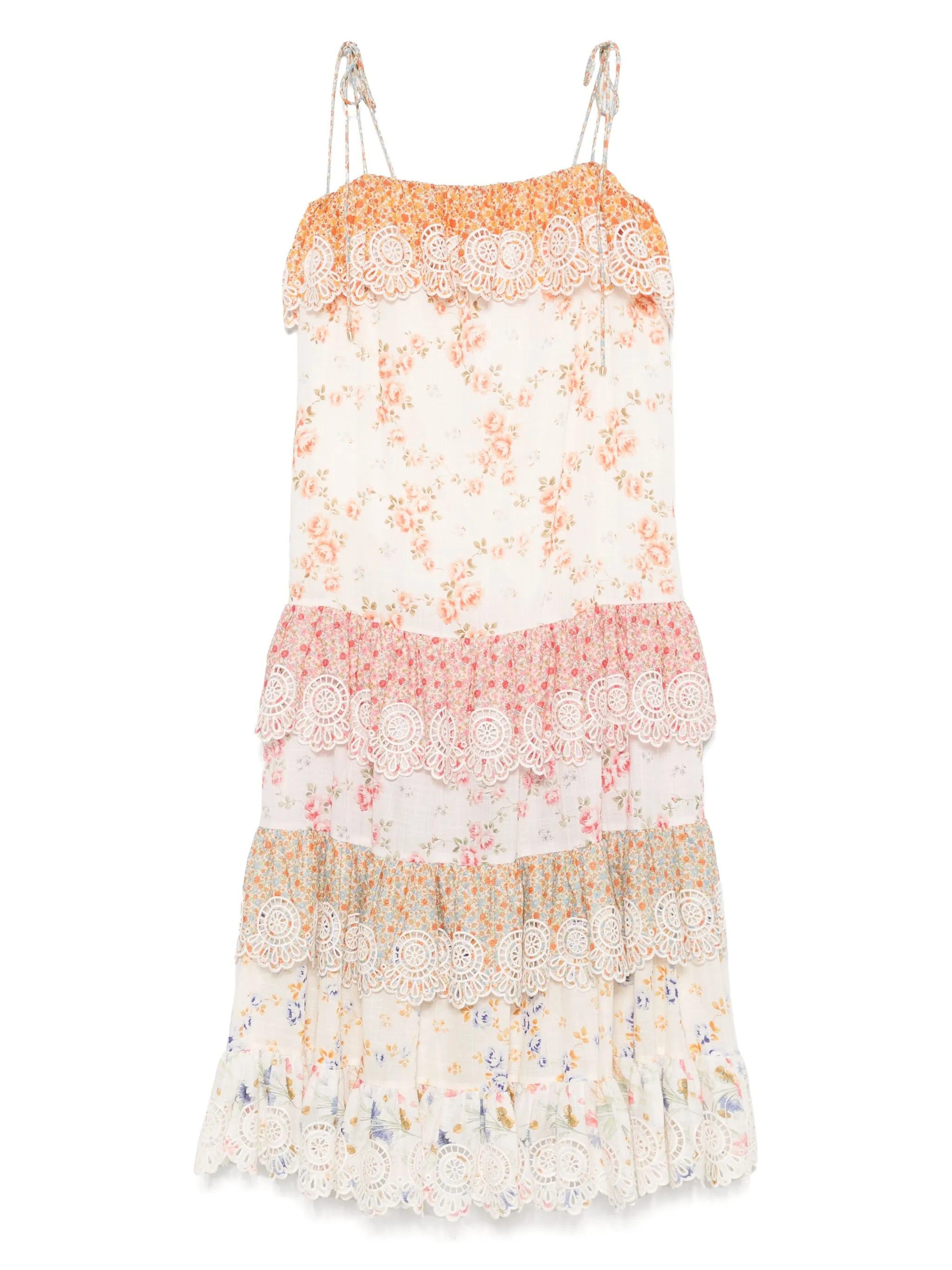 [Zimmermann] Sleeveless dress FW25 3483DSS252SPLI
