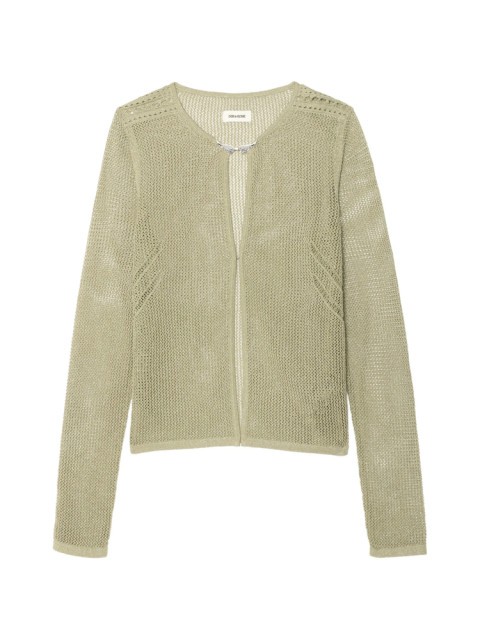 [Zadig & Voltaire] Cardigan FW26 KWCA01690  TEA