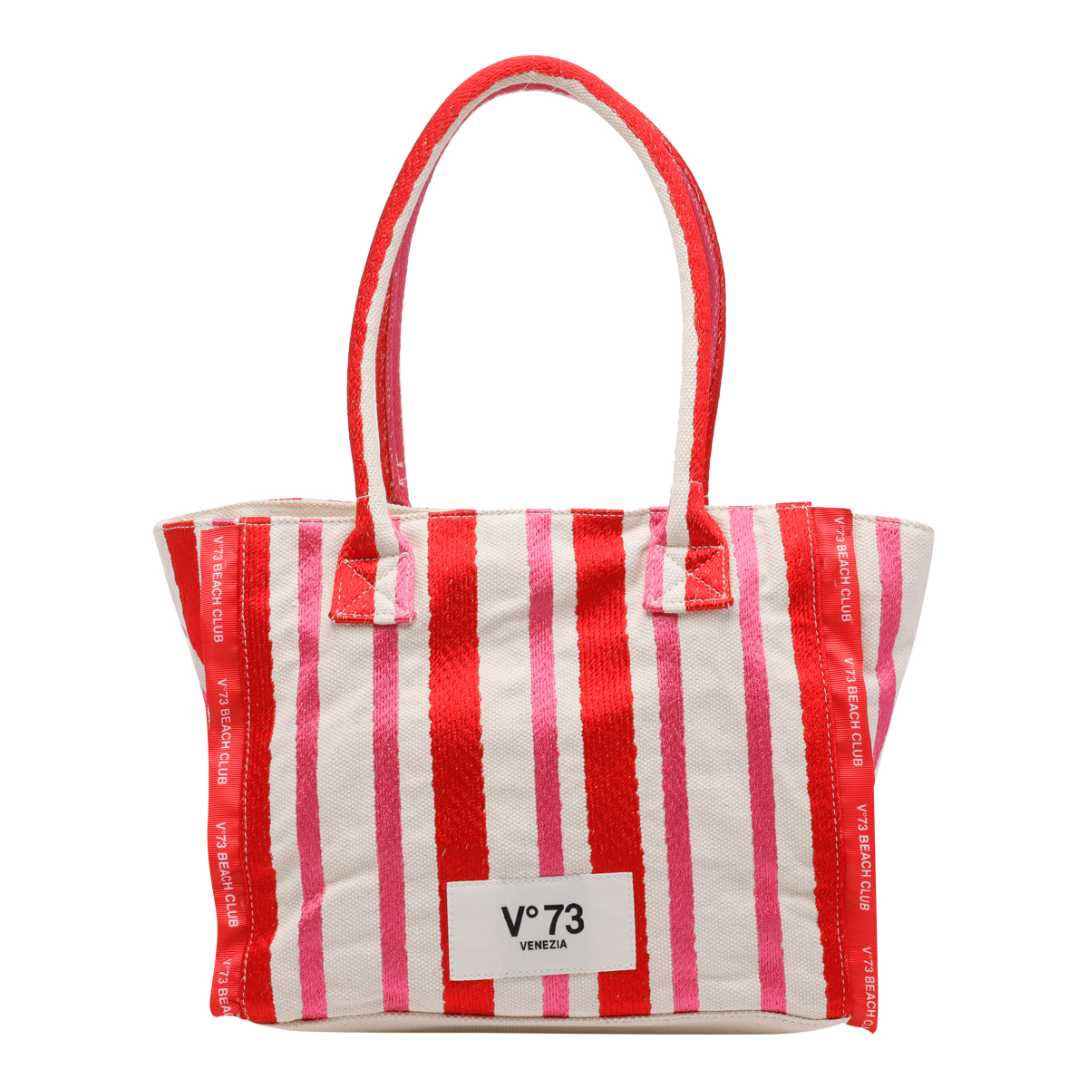 [V°73] Tote bag SS26 73BS9MV02RROSSO/MULTICOLOR