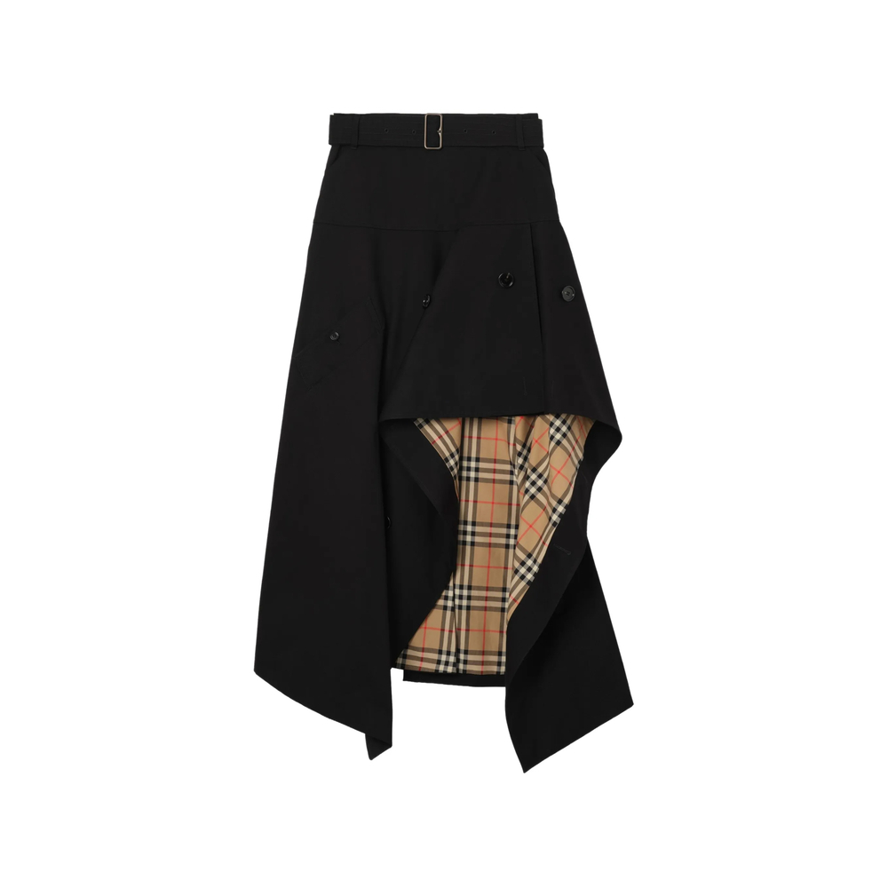 [Burberry] Long skirt FW26 8129543 HEATHER A1189