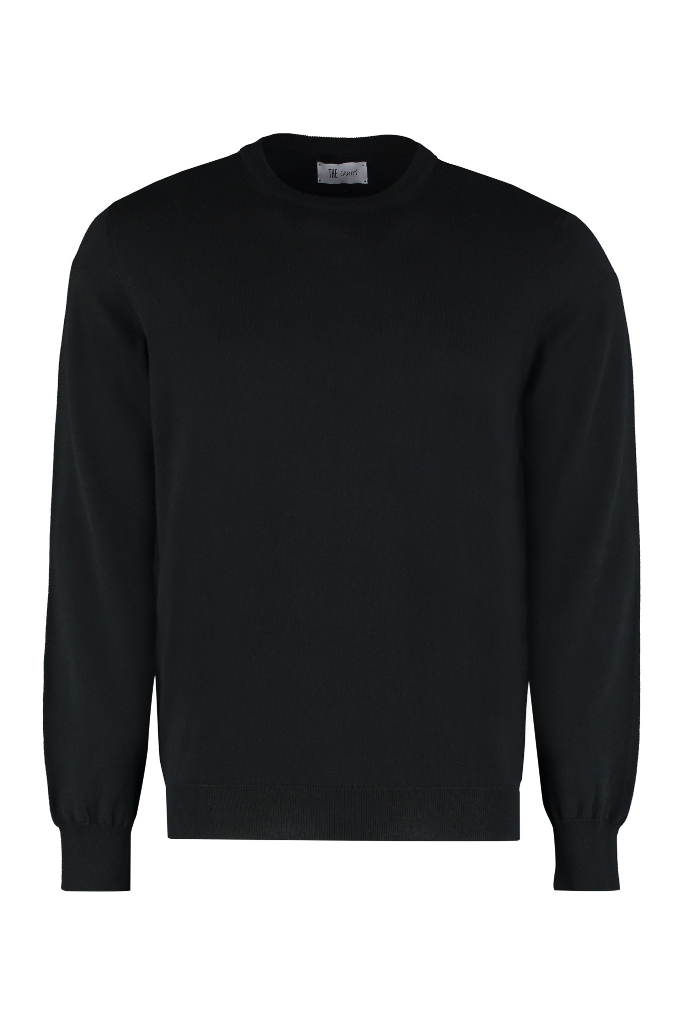 [THE (Alphabet)] Knitwear CO TCGRU5014PIUMA_NERO
