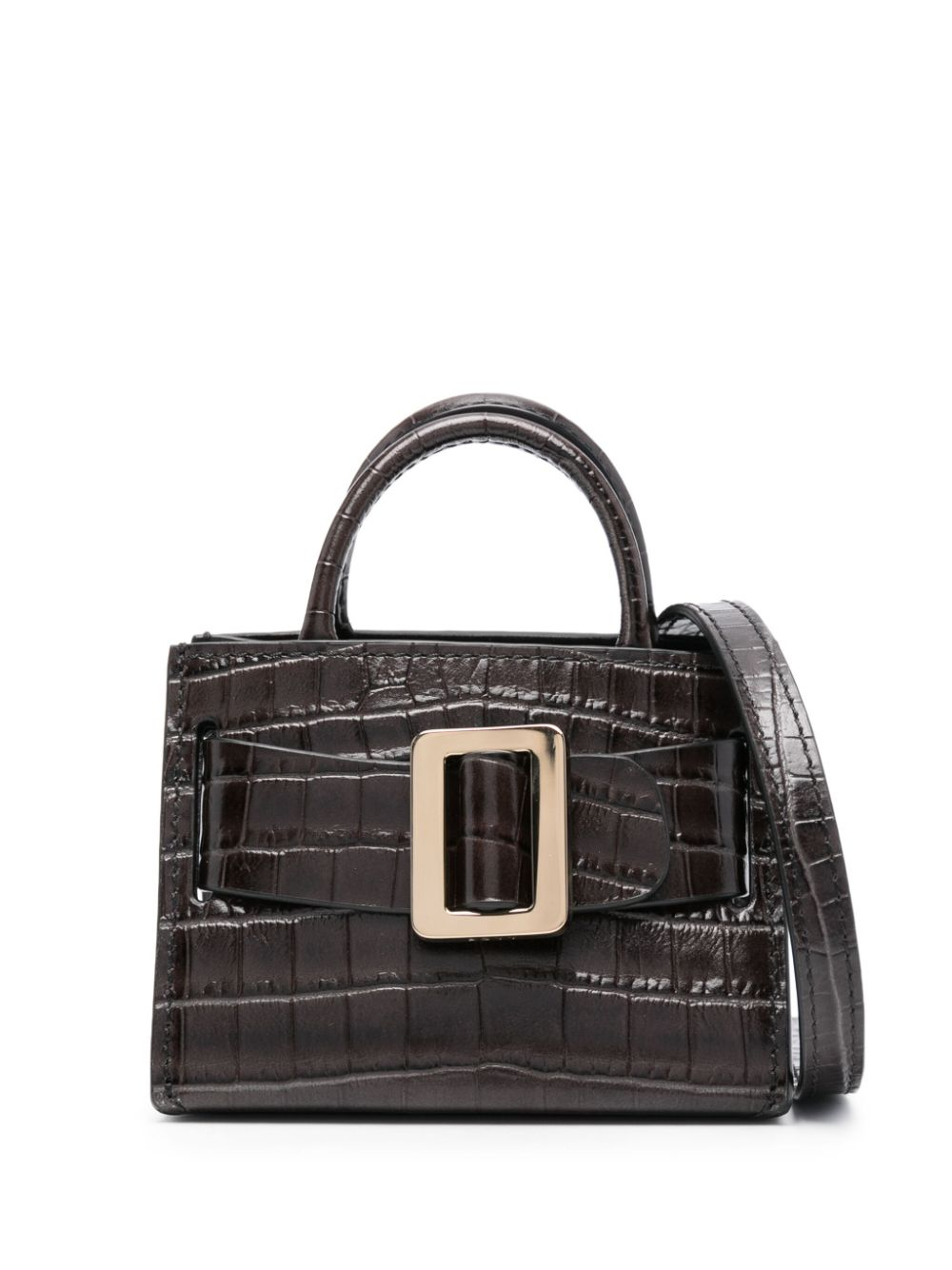 [Boyy] Tote bag SS24 BOBBYCHARMCROCEMBOSSEDCS/CSDBLACK