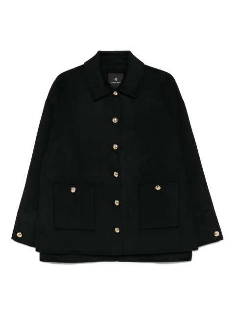 [Anine Bing] Jacket FW26 A-01-10442  BLK26