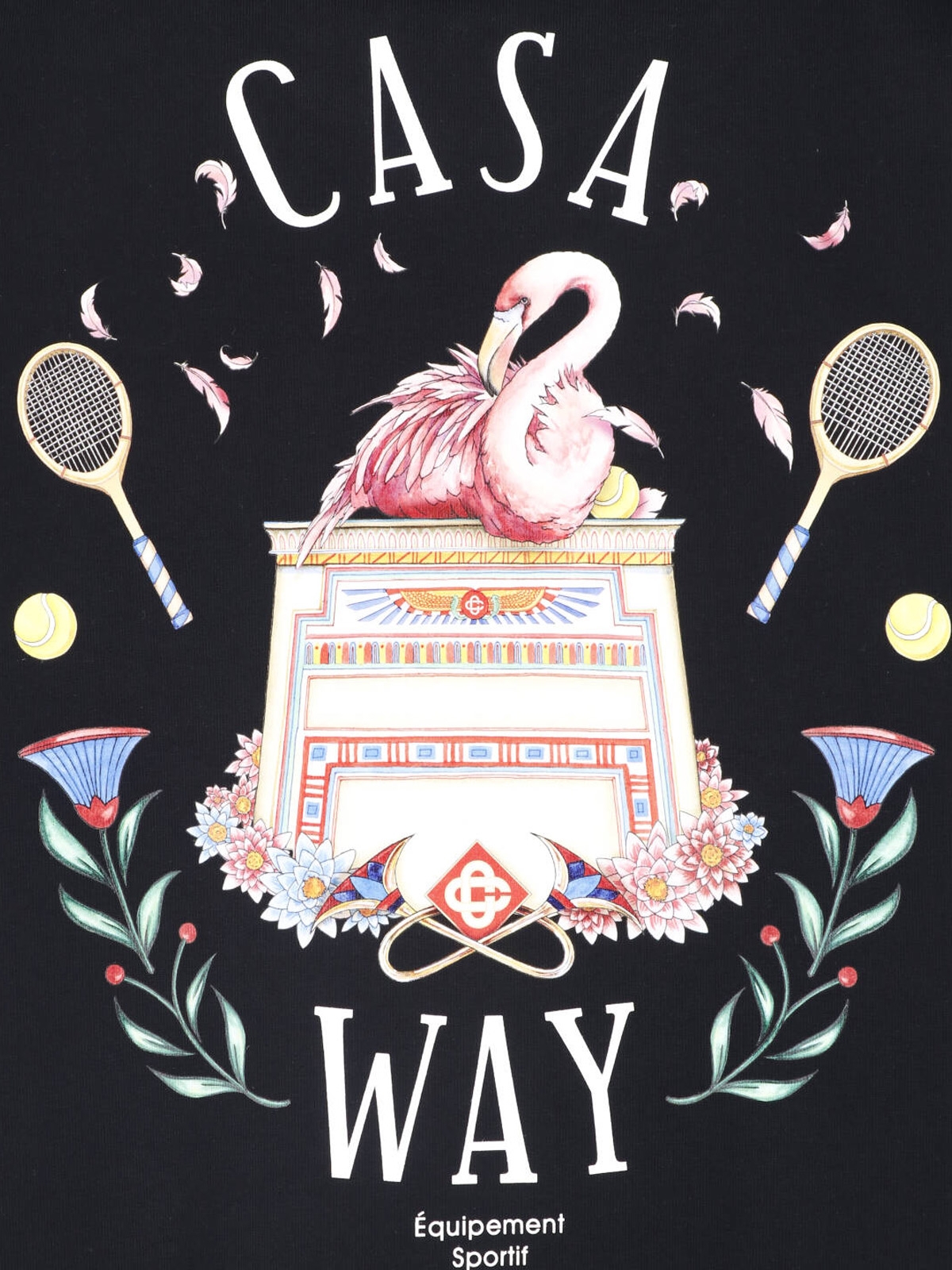 [Casablanca] T-shirts Short Sleeve FW26 M PF26 JTS 001 17CASAWAY