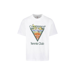 [Casablanca] T-shirts Short Sleeve FW26 M PF26 JTS 001 03TENNIS CLUB TRIANGLE