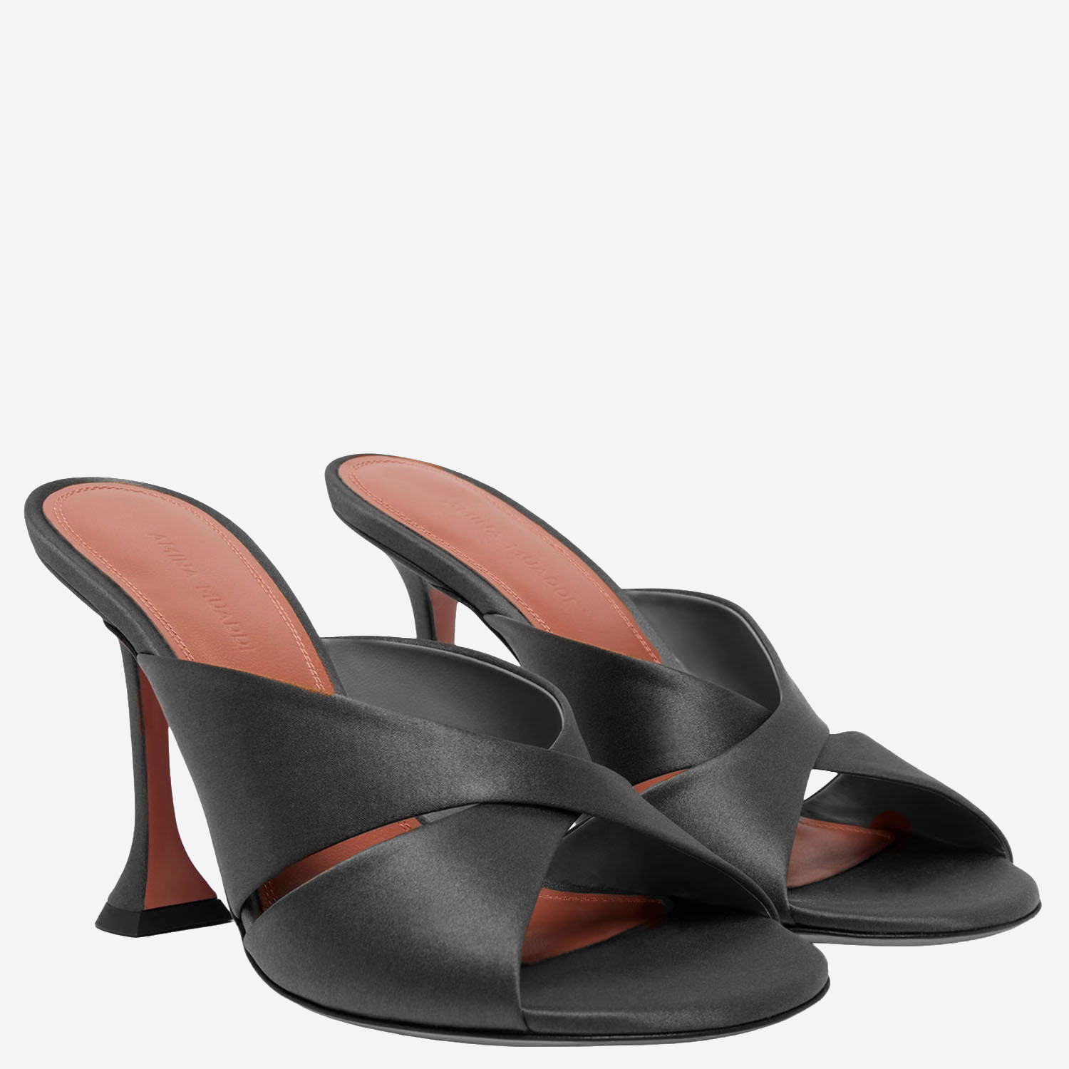 [Amina Muaddi] Pumps SS26 SALMASLIPPER95BLACK