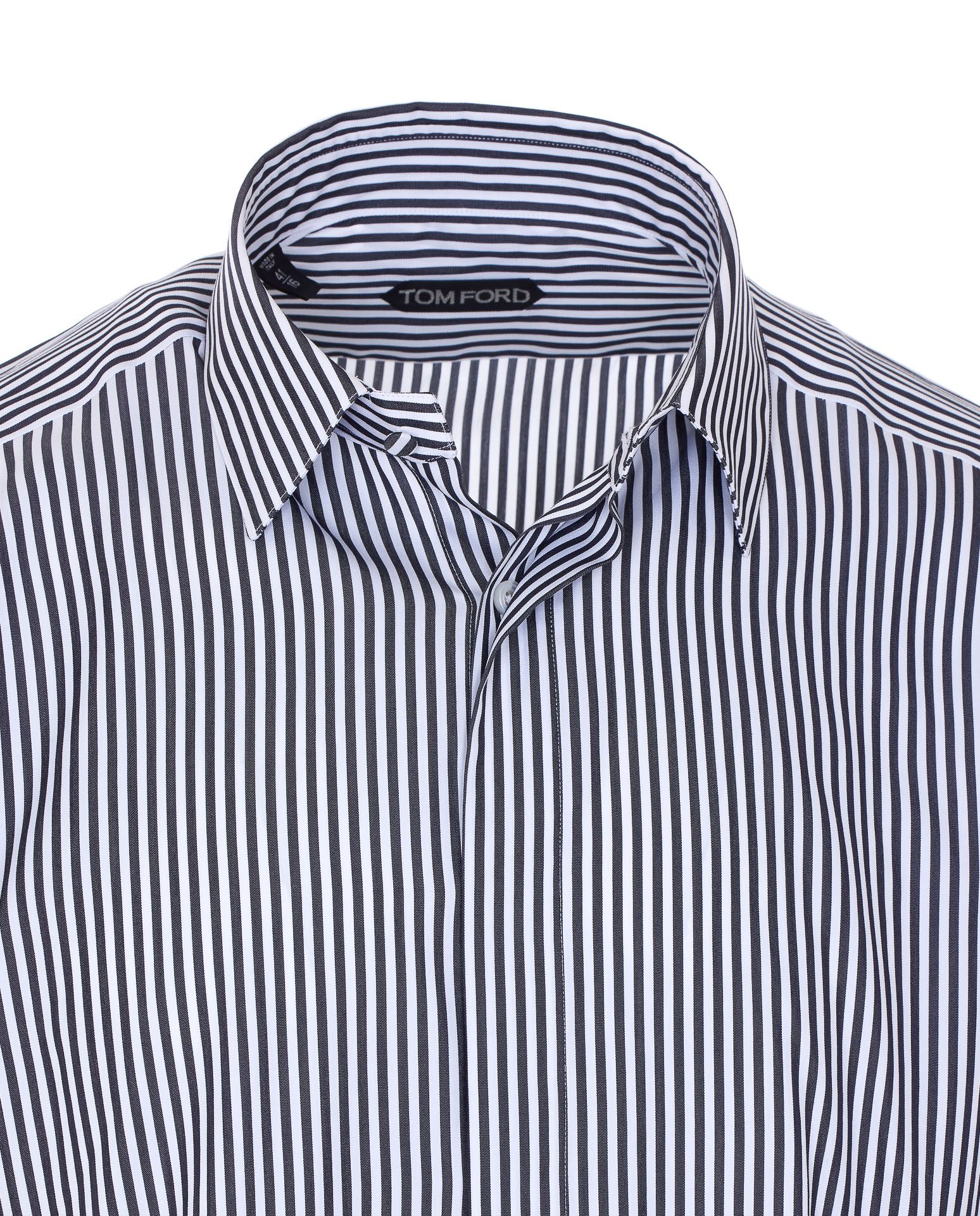[Tom Ford] Shirts Long Sleeve SS26 HRVF01CSP16WNA