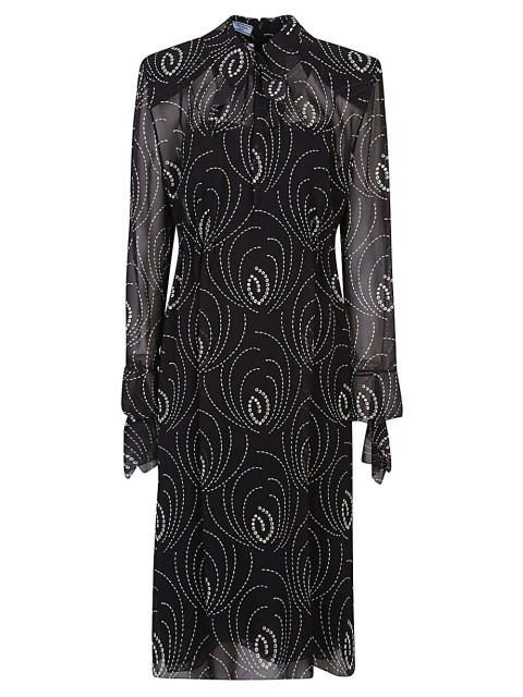 [Prada] Long sleeve dress SS24 P3M6314VNF0002