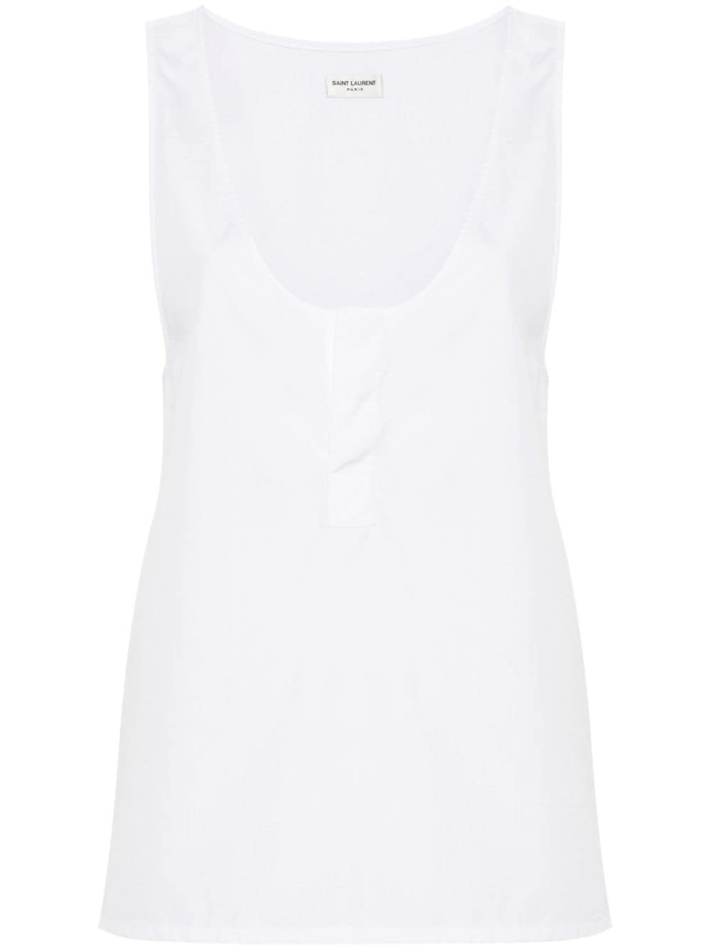 [Saint Laurent] T-shirts Sleeveless SS24 790074Y227W9000