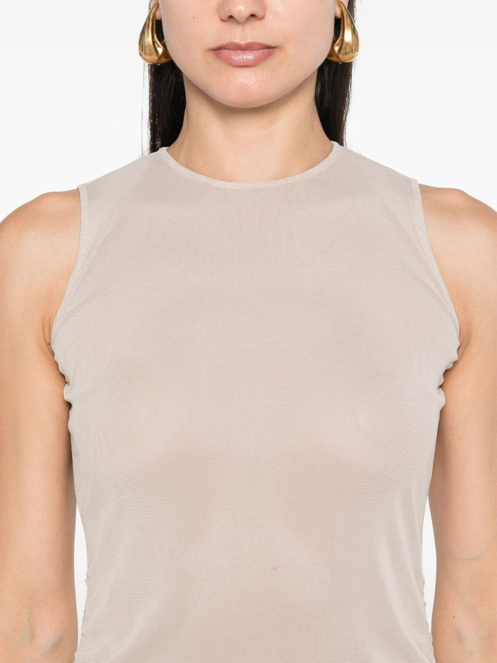 [Saint Laurent] Sleeveless dress SS24 779419Y4C079749