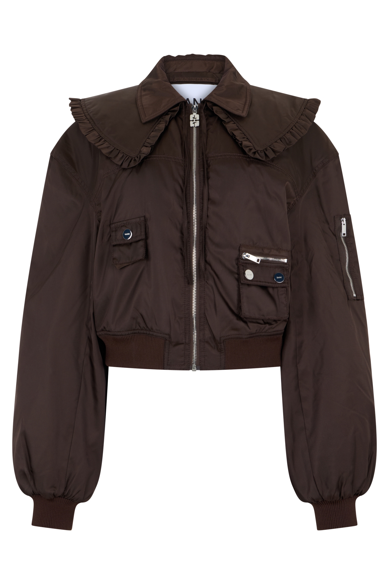 [GANNI] Bomber jacket SS26 A1010046_ZWX