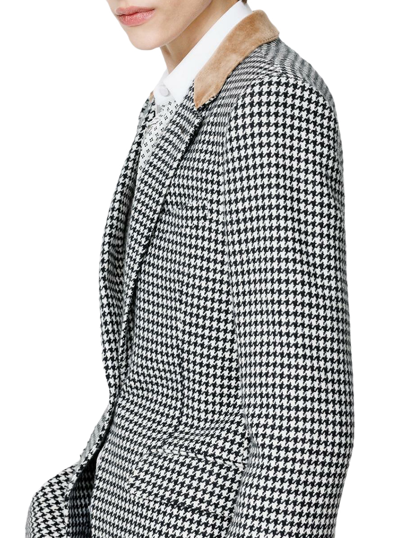 [Tom Ford] Blazer FW26 GI3114FAX1641NWA BLACK WHITE