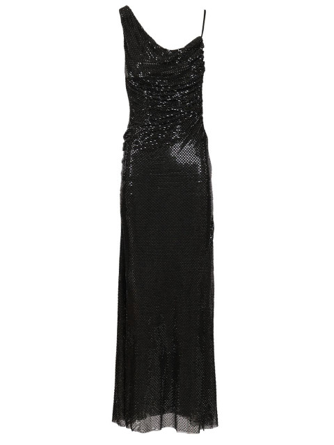 [Self-portrait] Sleeveless dress CO PF26-041X-BBLACK