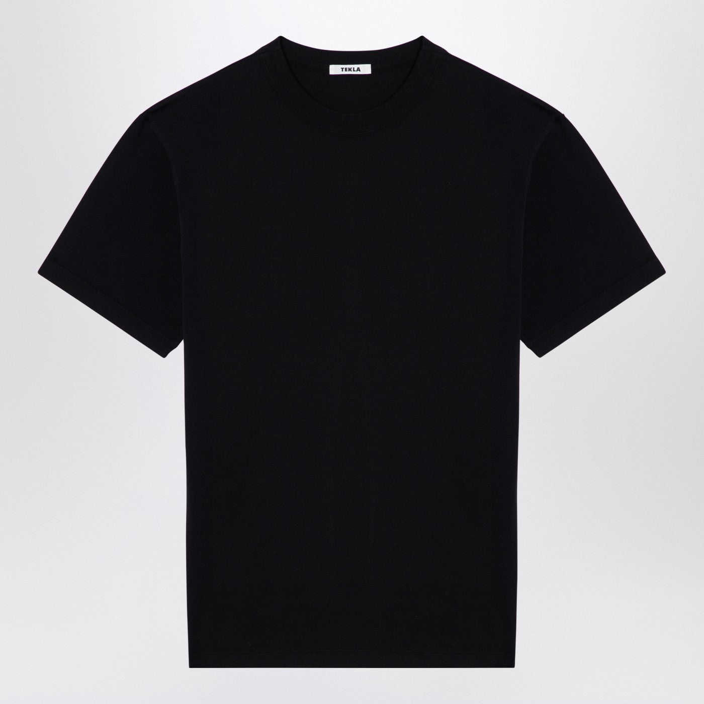 [Tekla] T-shirts Long Sleeve FW25 TSH-BLACO