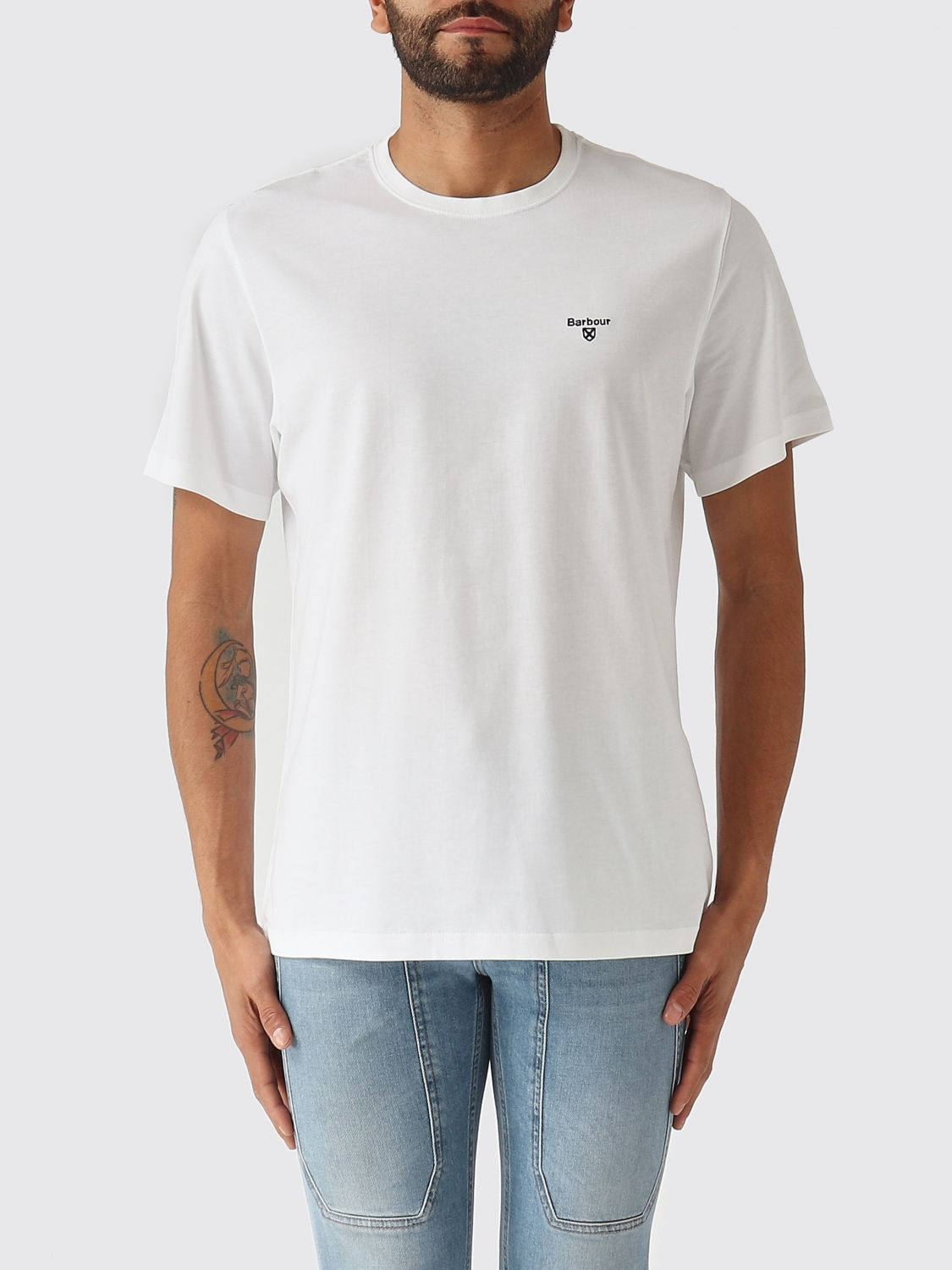 [Barbour] T-shirts Short Sleeve SS26 MTS0331 WH11