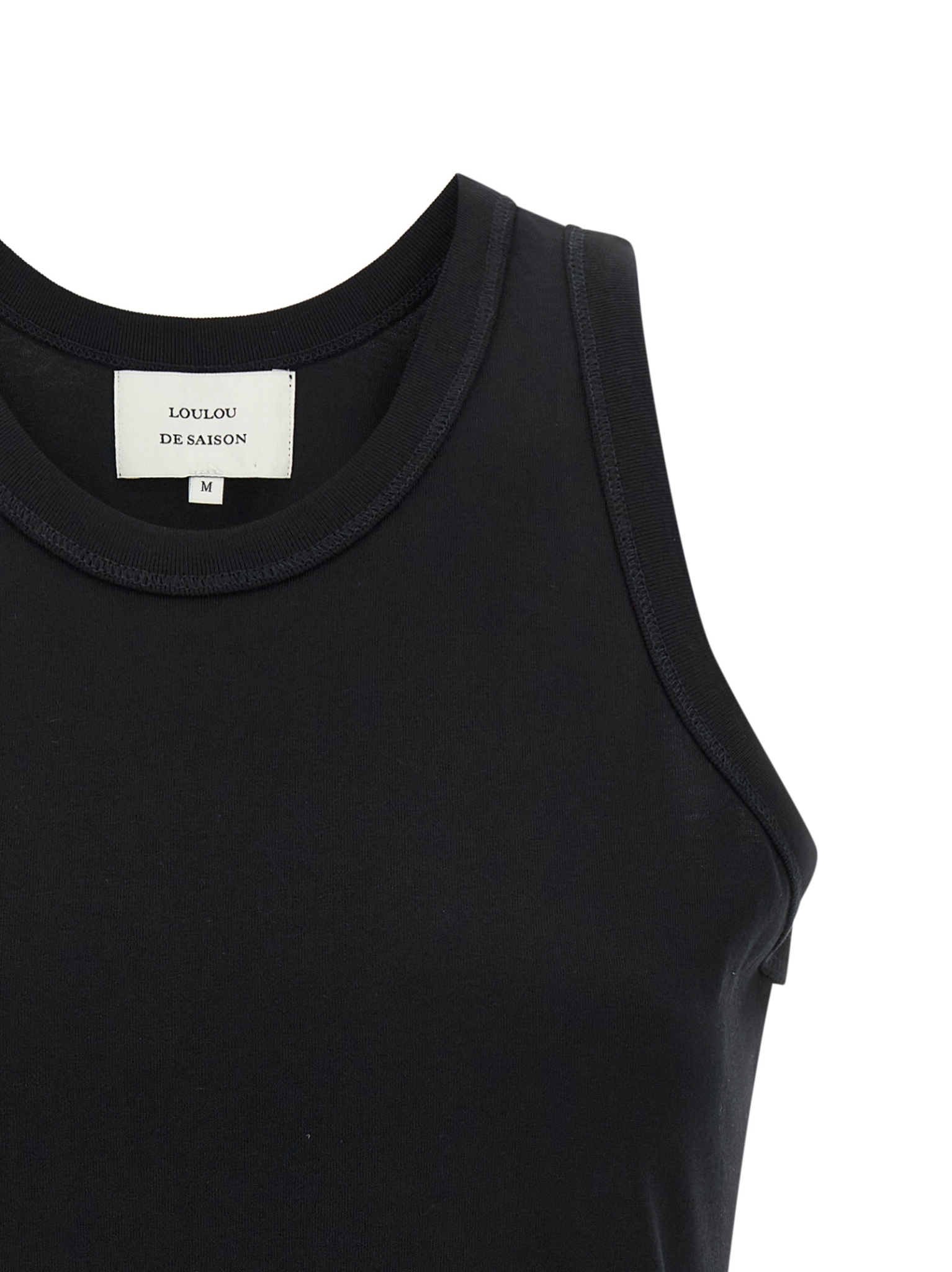 [LouLou De Saison] Tank top SS26 POSOLDSBLACK