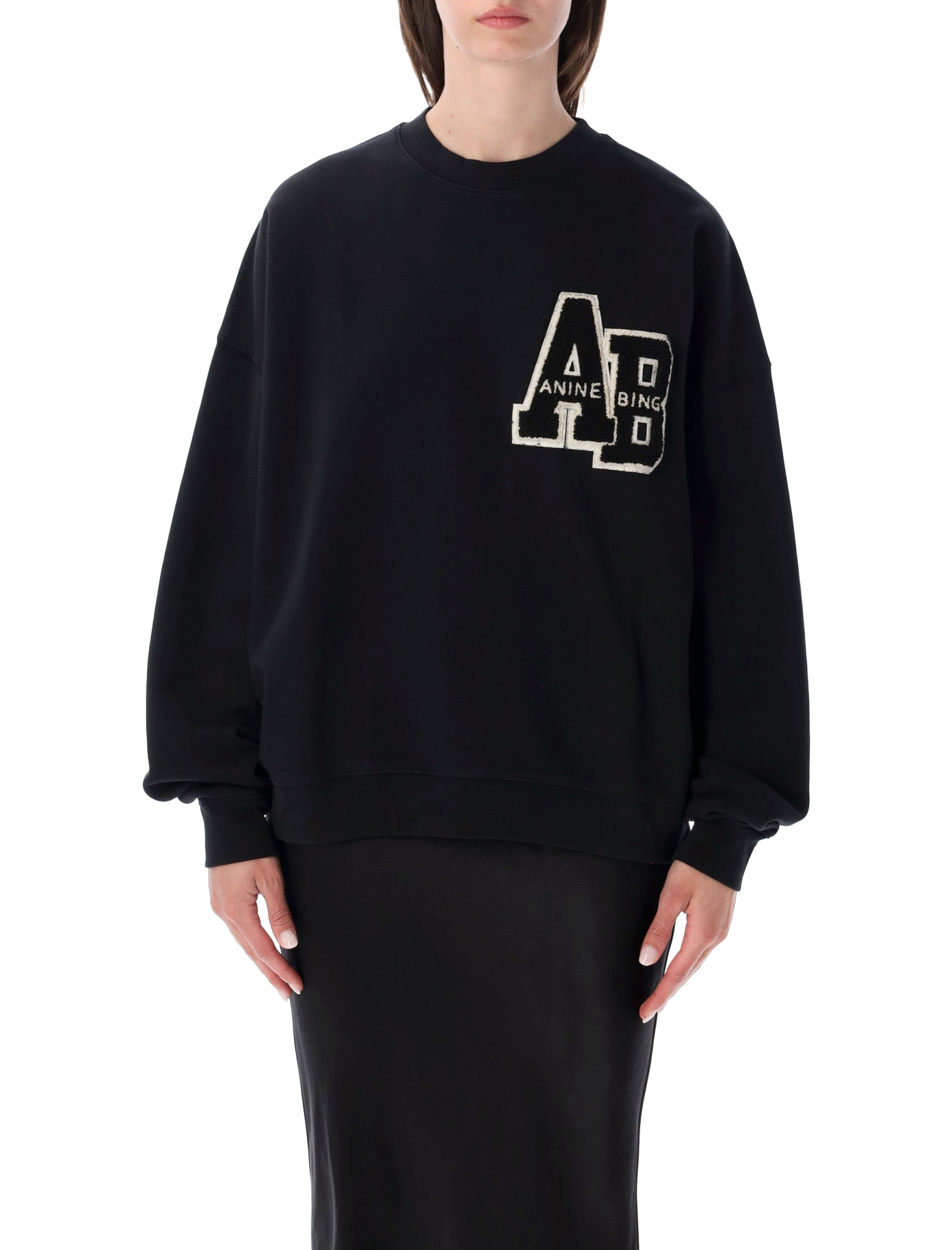 [Anine Bing] Sweatshirt FW26 A0810074BLK1BLACK