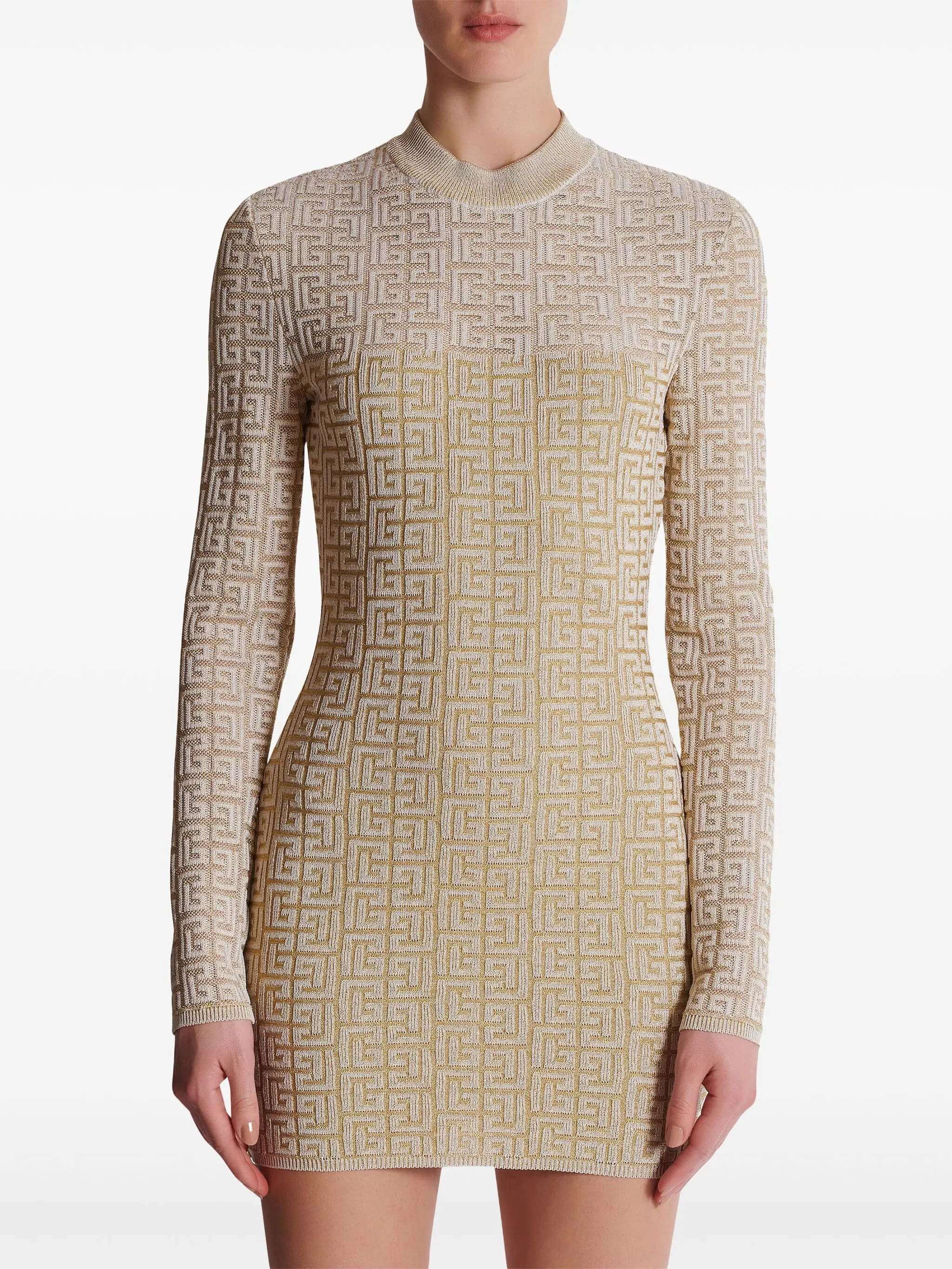 [BALMAIN PARIS] Long sleeve dress FW25 DF2R8029 KH69