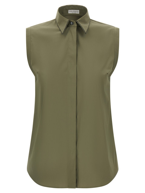 [Brunello Cucinelli] Shirts Sleeveless SS26 M0091MA616C3066